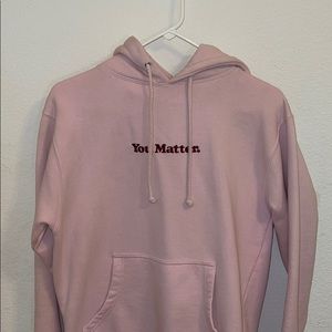 You Matter Hoodie by Demetrius Harmon